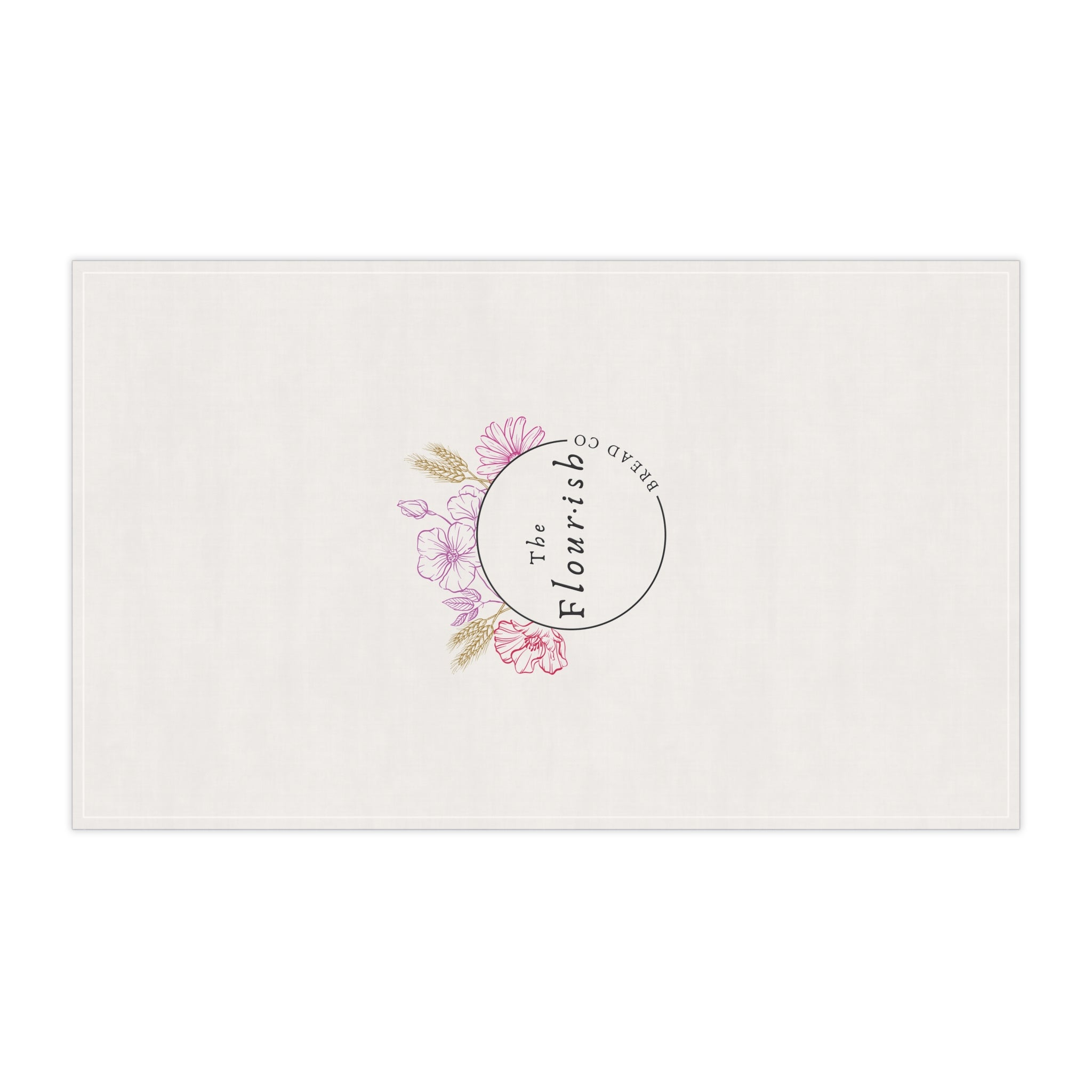 Tea Towel - Flourish Logo