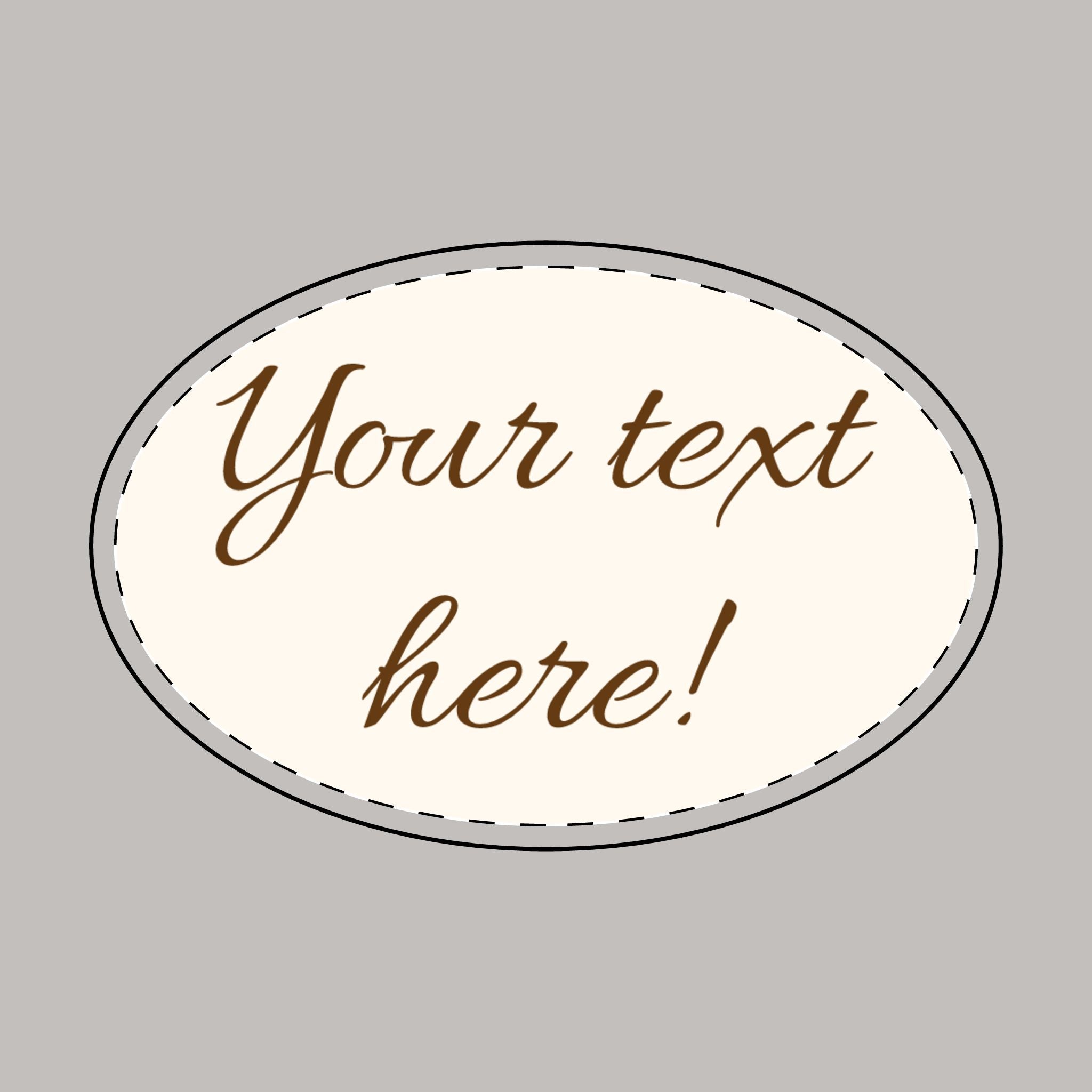 Straw Shoulder Bag (Customizable)