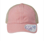 Women's Washed Mesh-Back Cap - Sourdough Mama (assorted colors)
