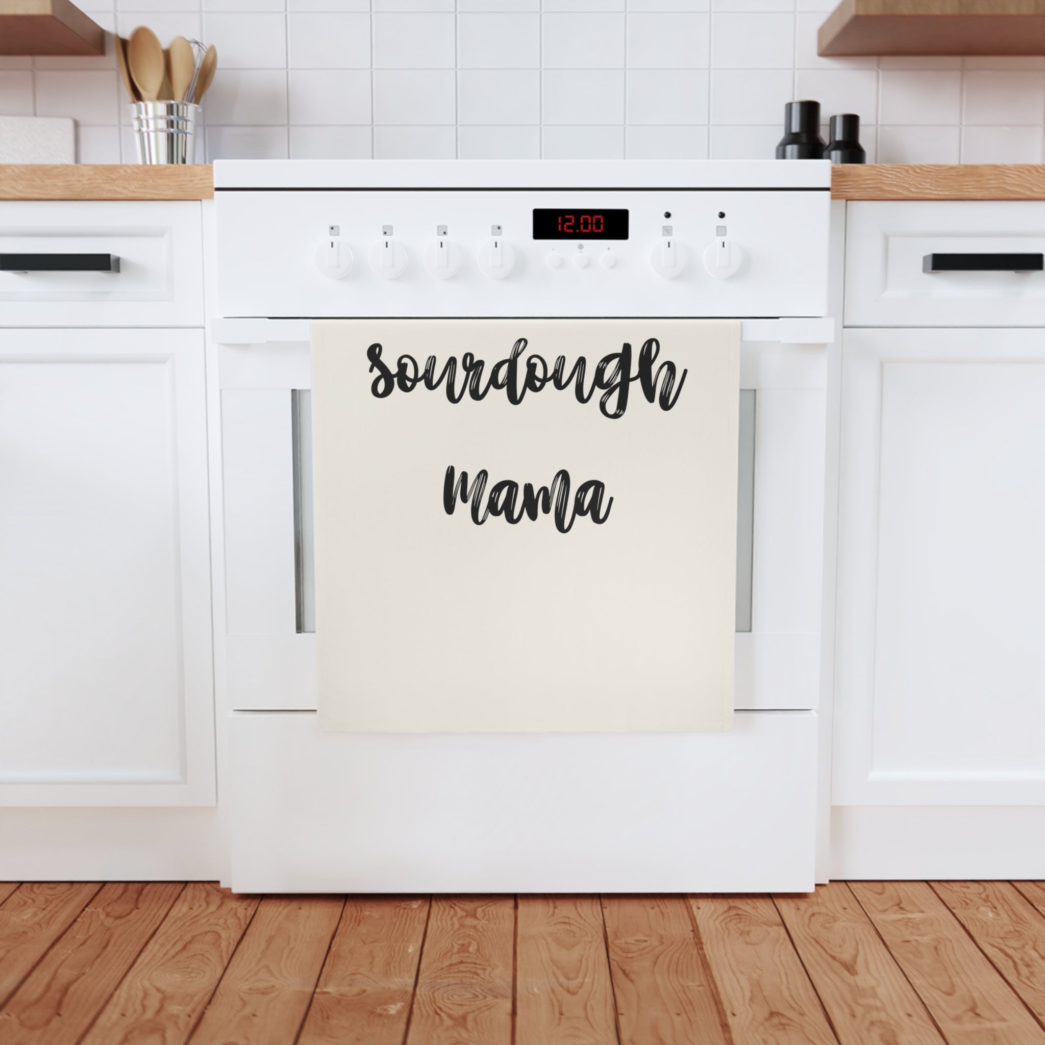 Cotton Tea Towel - Sourdough Mama