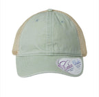Women's Washed Mesh-Back Cap - Sourdough Mama (assorted colors)