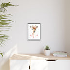 Matte Canvas, Framed - Deerly Loved