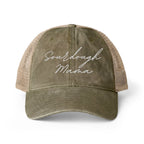 Women's Washed Mesh-Back Cap - Sourdough Mama