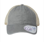 Women's Washed Mesh-Back Cap - Sourdough Mama (assorted colors)