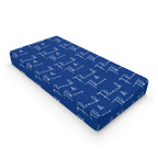 Baby Changing Pad Cover - Flourish & Thrive (Blue)