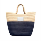 Handwoven Straw Bag (Customizable)