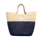 Handwoven Straw Bag (Customizable)