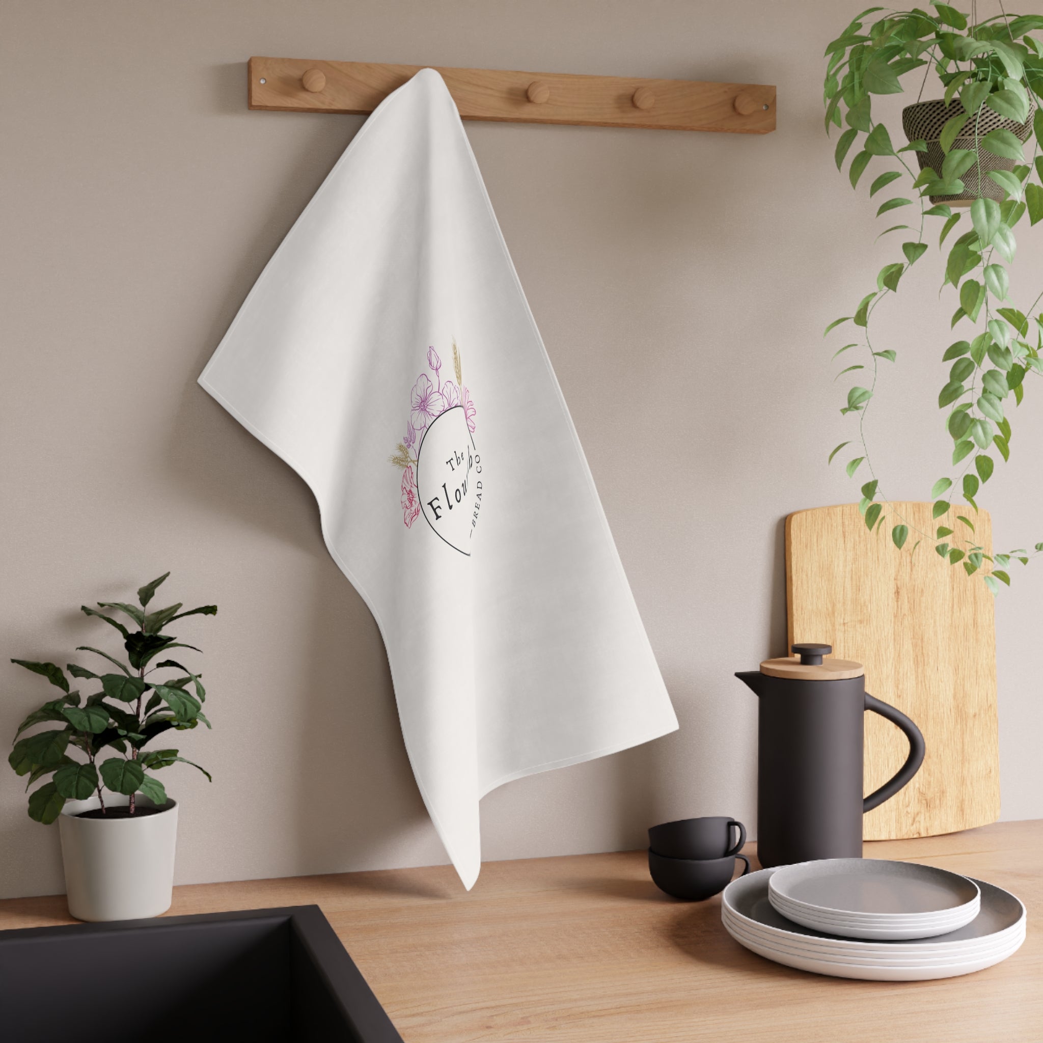 Tea Towel - Flourish Logo