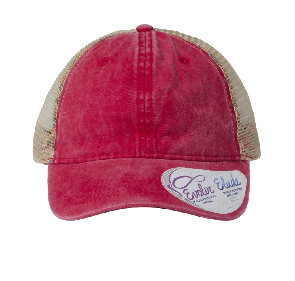 Women's Washed Mesh-Back Cap - Sourdough Mama (assorted colors)