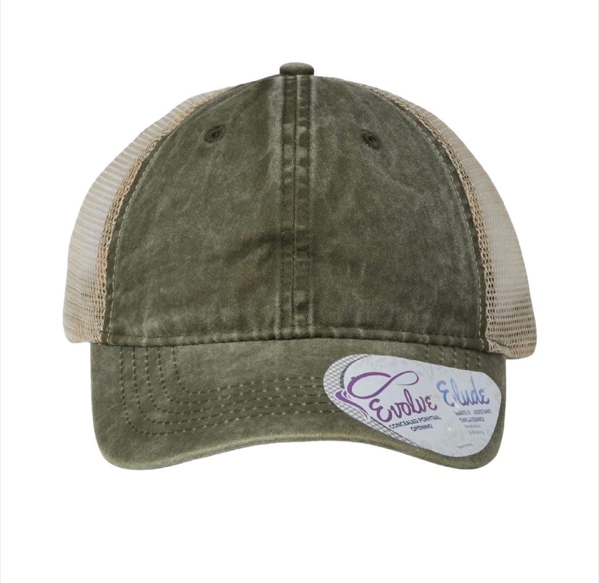 Women's Washed Mesh-Back Cap - Flourish & Thrive