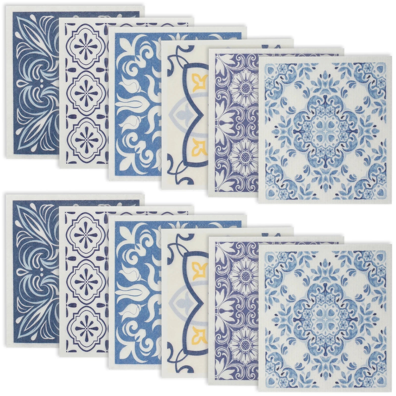 6/12Pcs Reusable Swedish Dishcloths